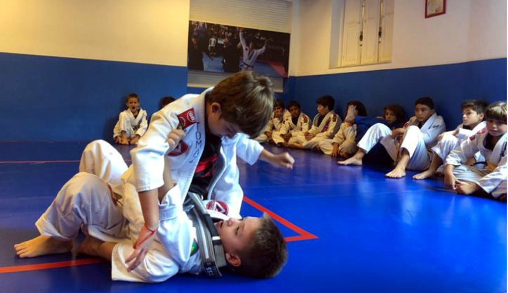 Jiu-jitsu infantil Gracie Barra Leblon